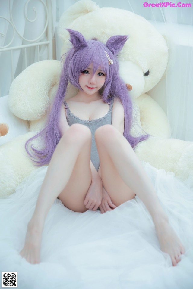 Sally多啦雪 Cosplay Keqing 刻晴 Lingerie Ver. No.fca66d